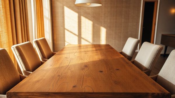 Top 5 raisons de choisir une table en bois massif pour votre salle à manger